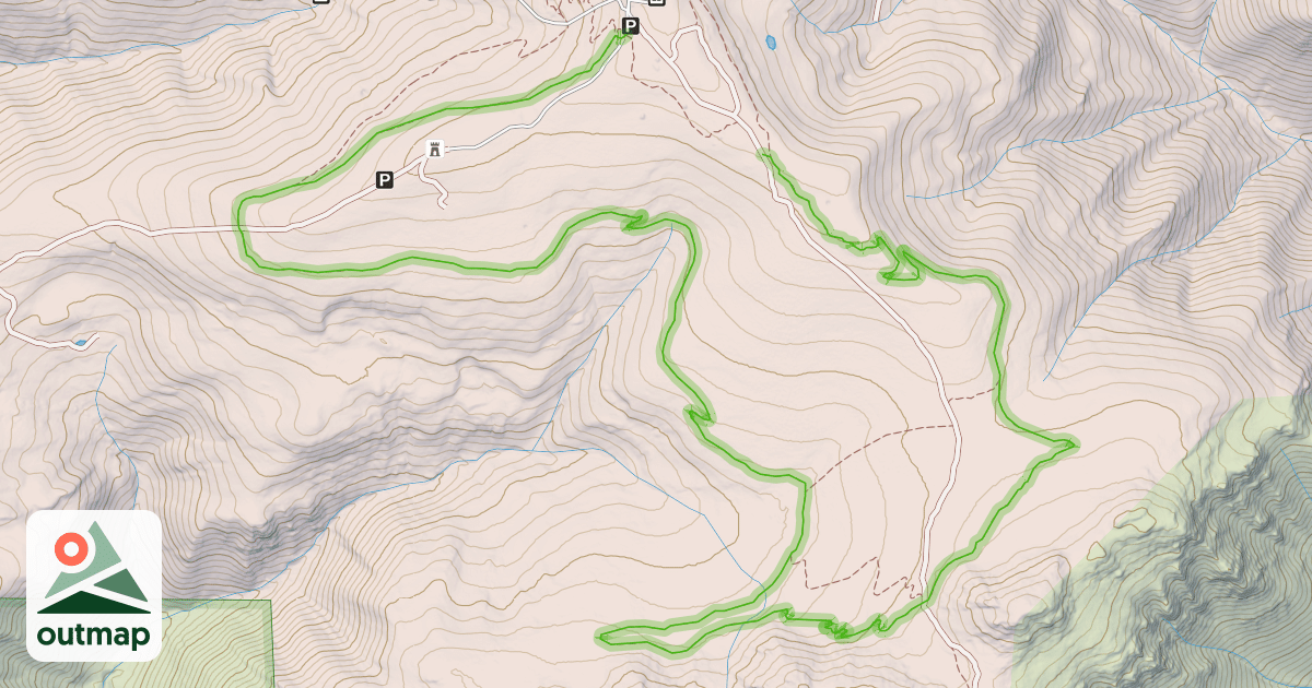 Map of Brim Trail