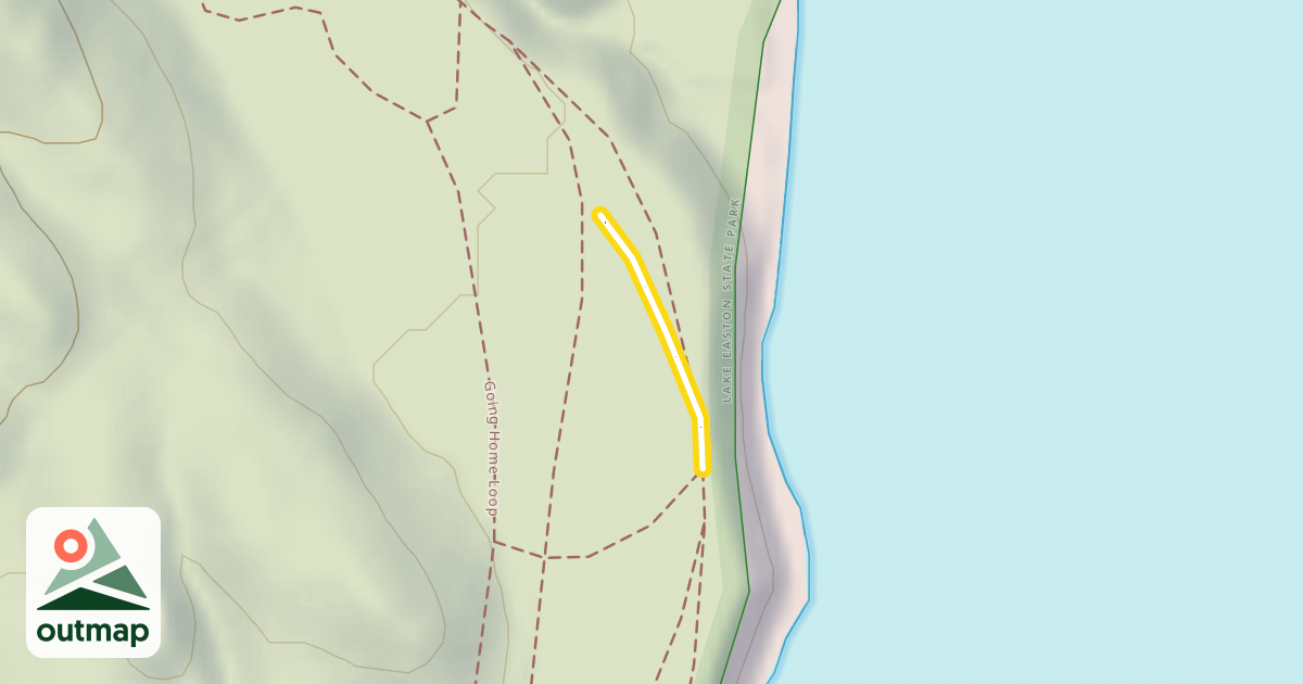 Map of Going Home Loop