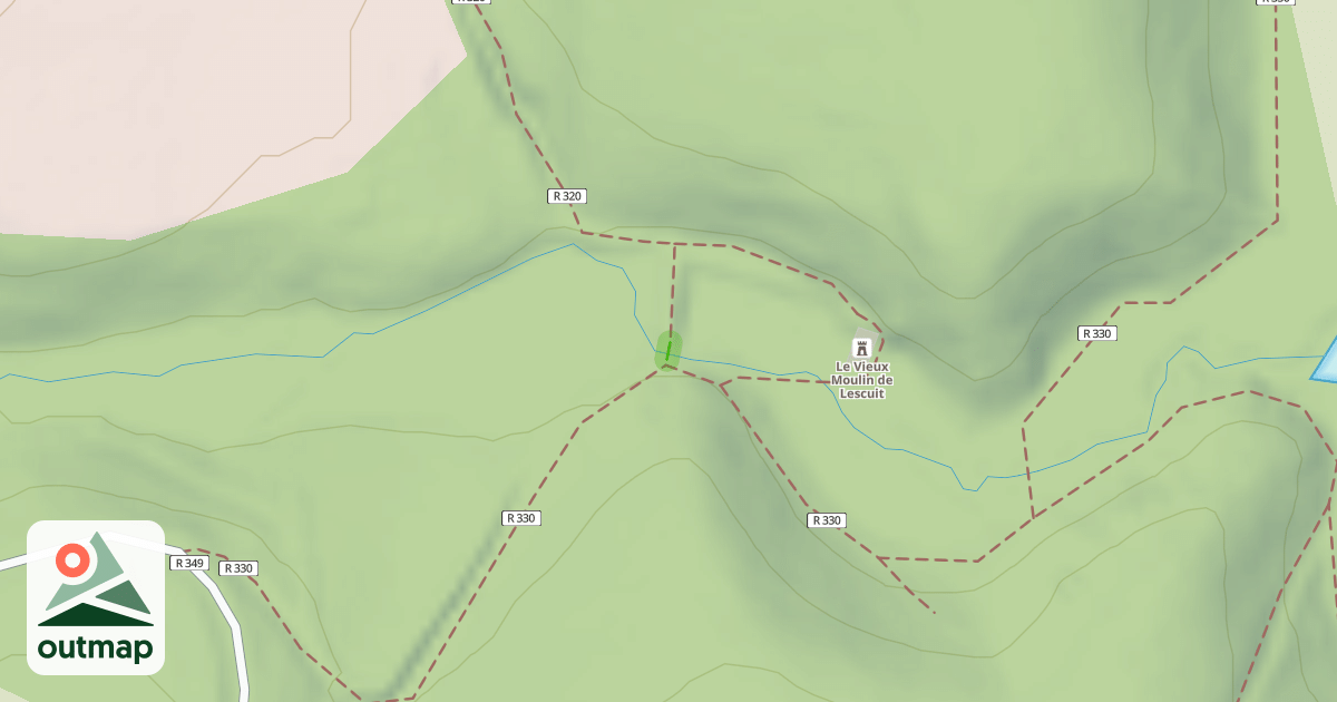 Map of CR 320