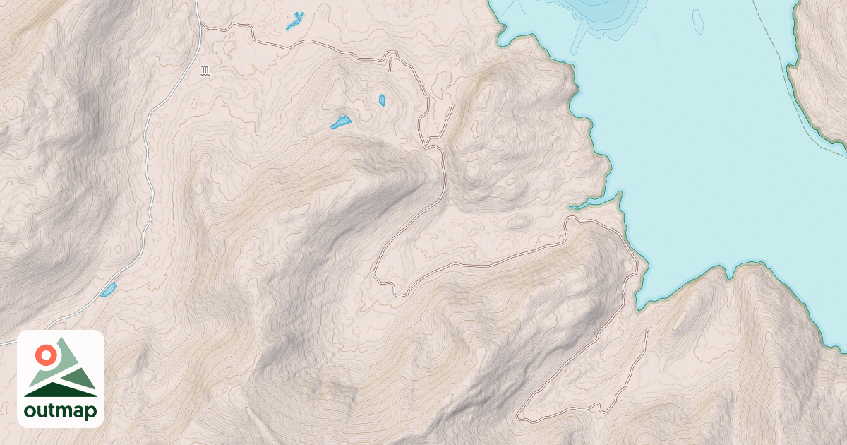 Map of DRY STRAIT