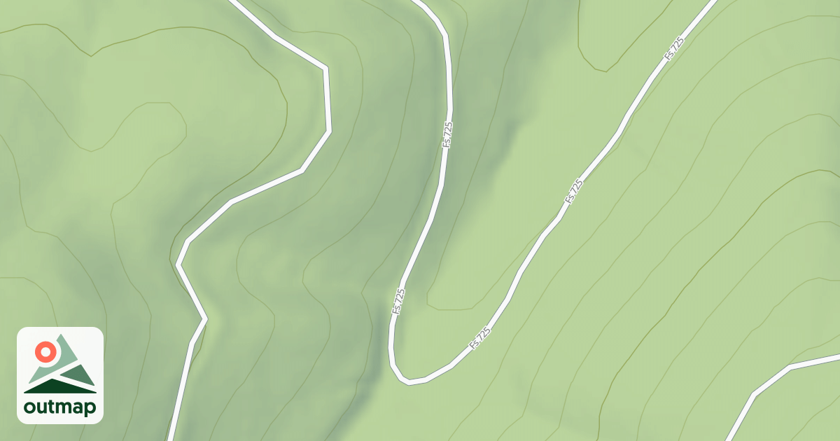 Map of (FDR) MEADOW CREEK