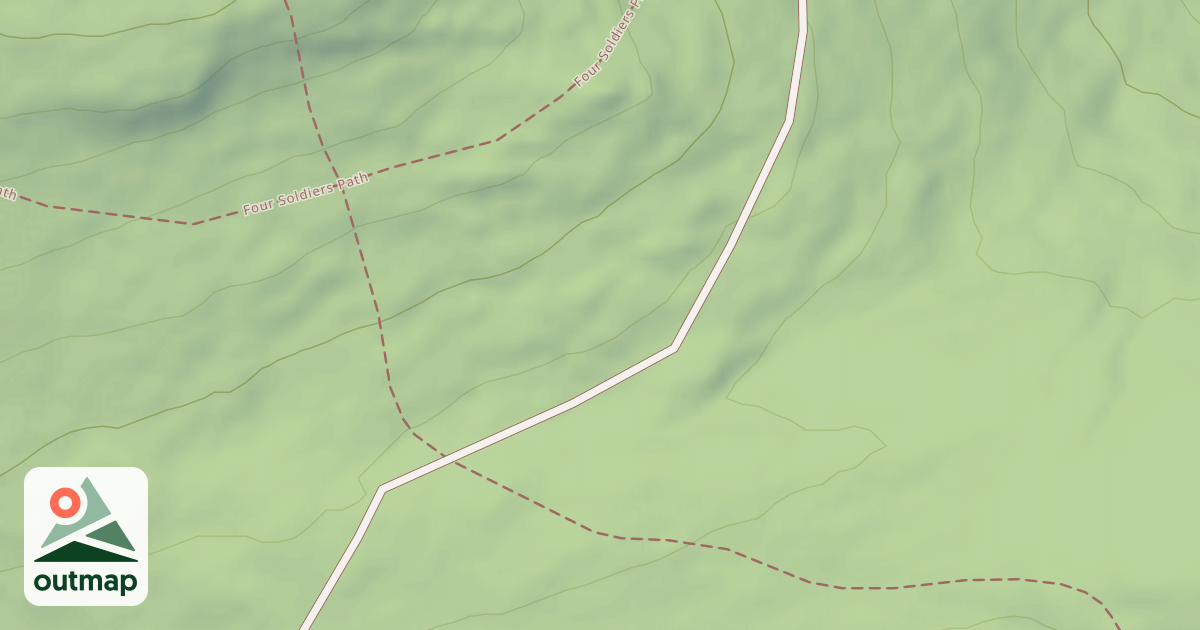 Map of USGS National Digital Trails 17a79c5a-6d12-4327-9a44-34f35fbb0404
