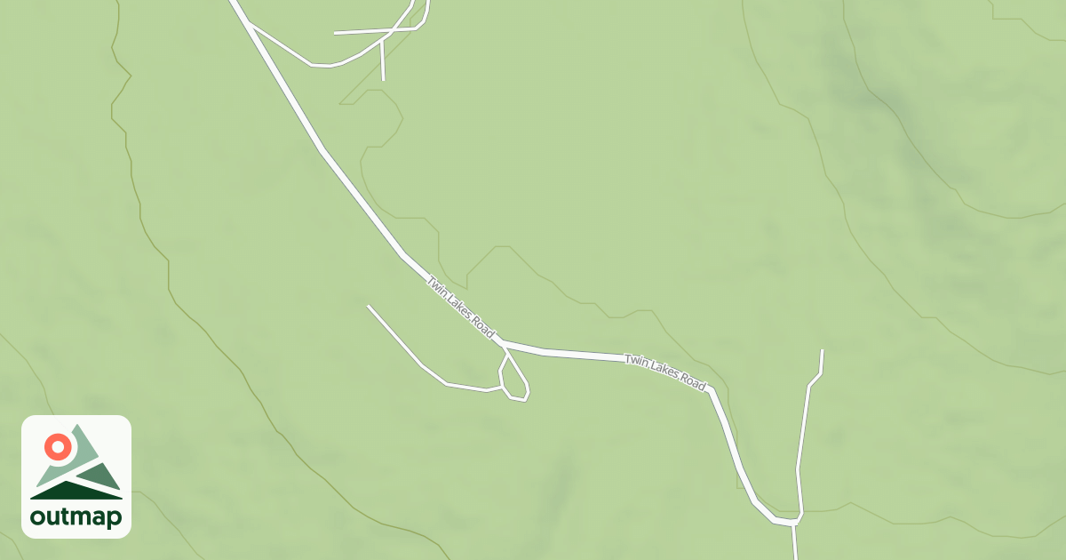 Map of (FDR) TWIN LAKES PACKER CAMP