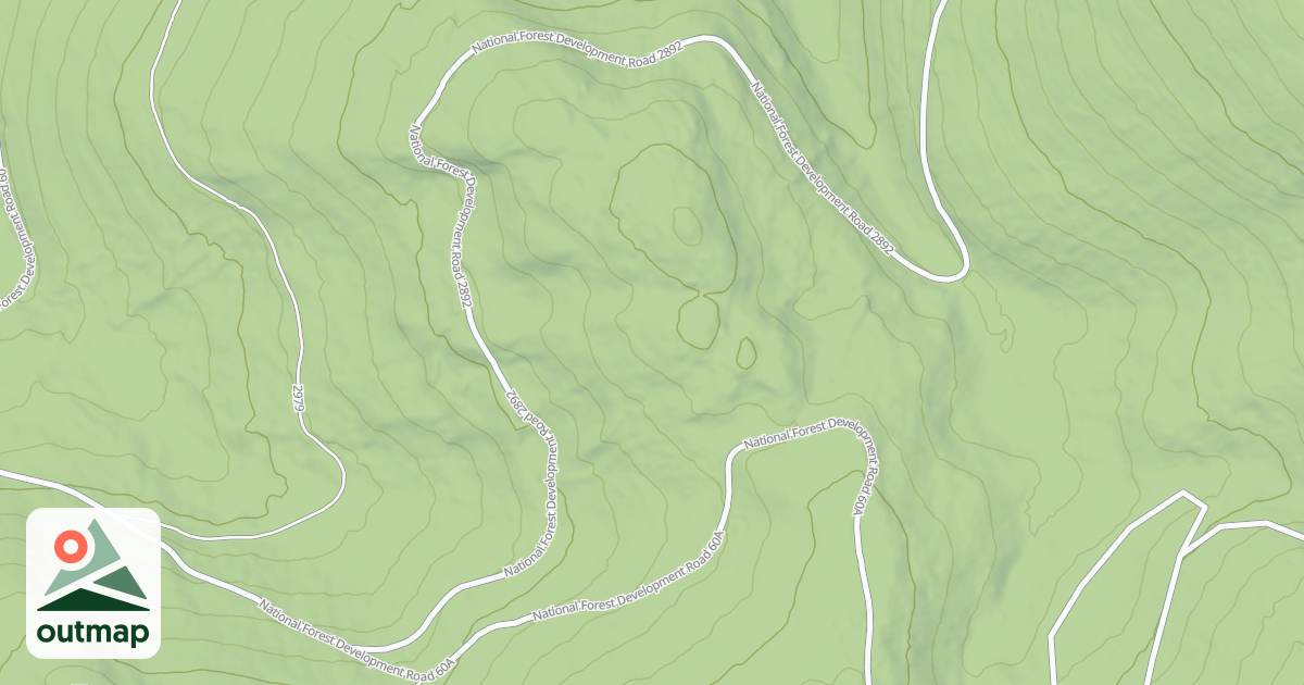 Map of FOX MOUNTAIN