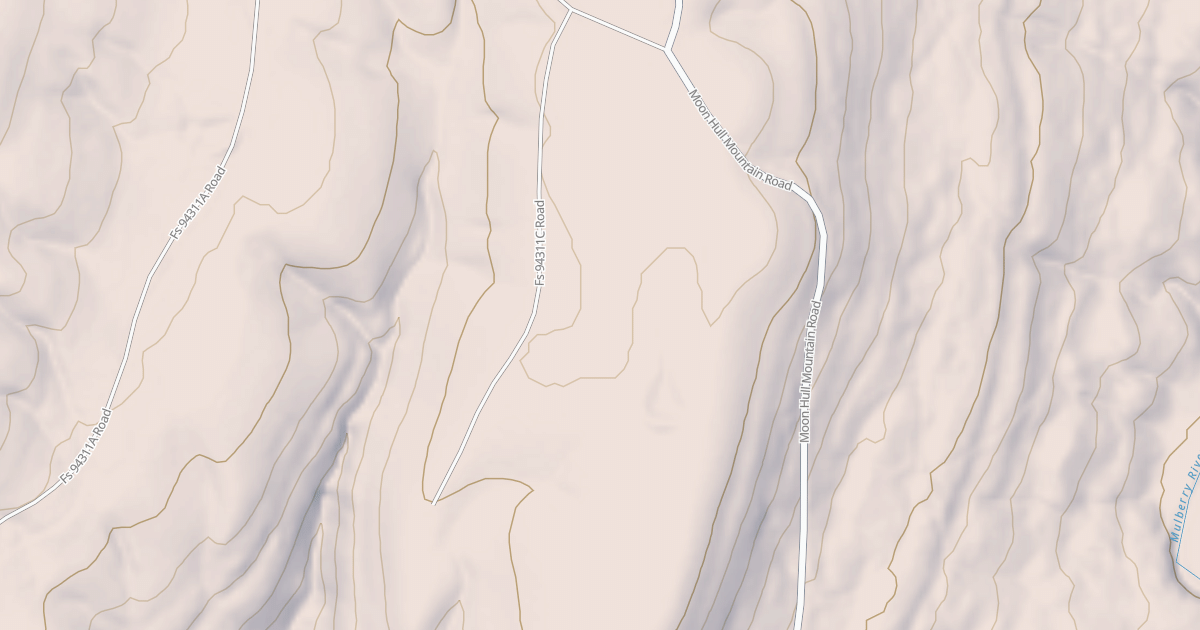Map preview of USFS Motor Vehicle Use Map Roads {59852DE3-B47D-4342-92A0-8044C09F14E5}