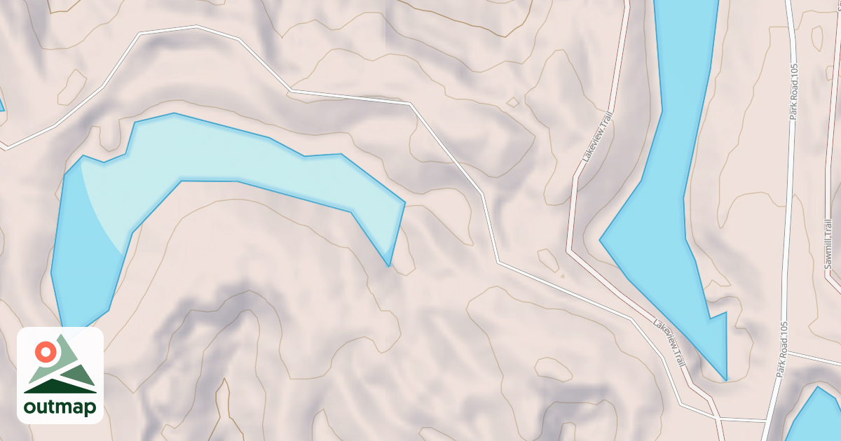 Map of IR HANGING ROCK SPUR B