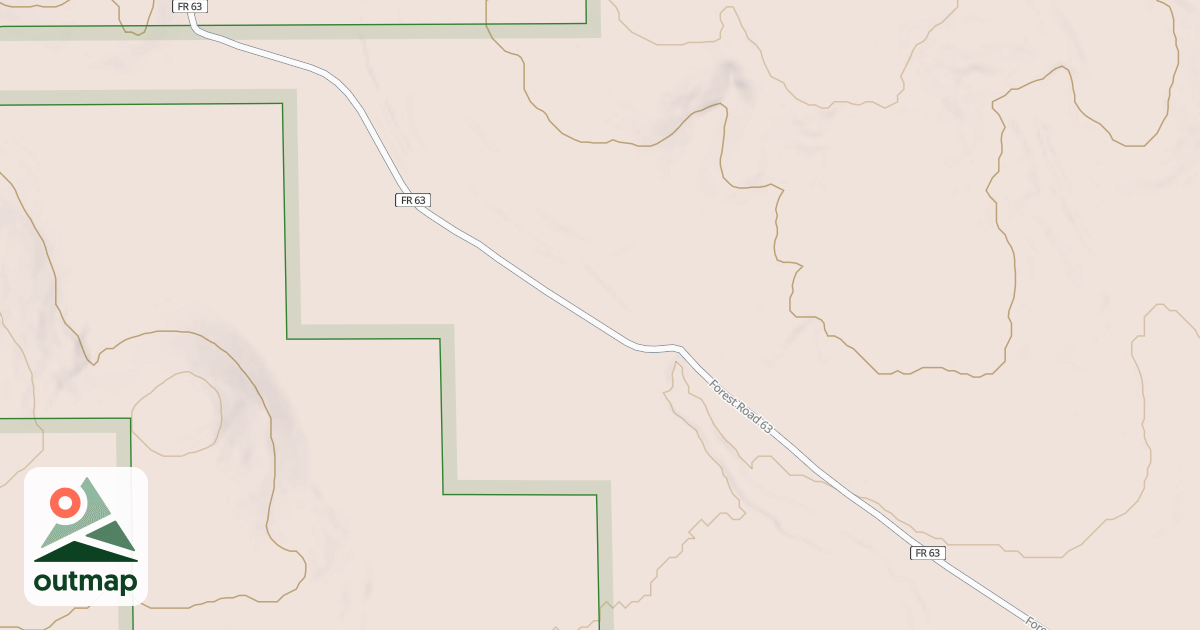 Map of GERONIMO TRAIL