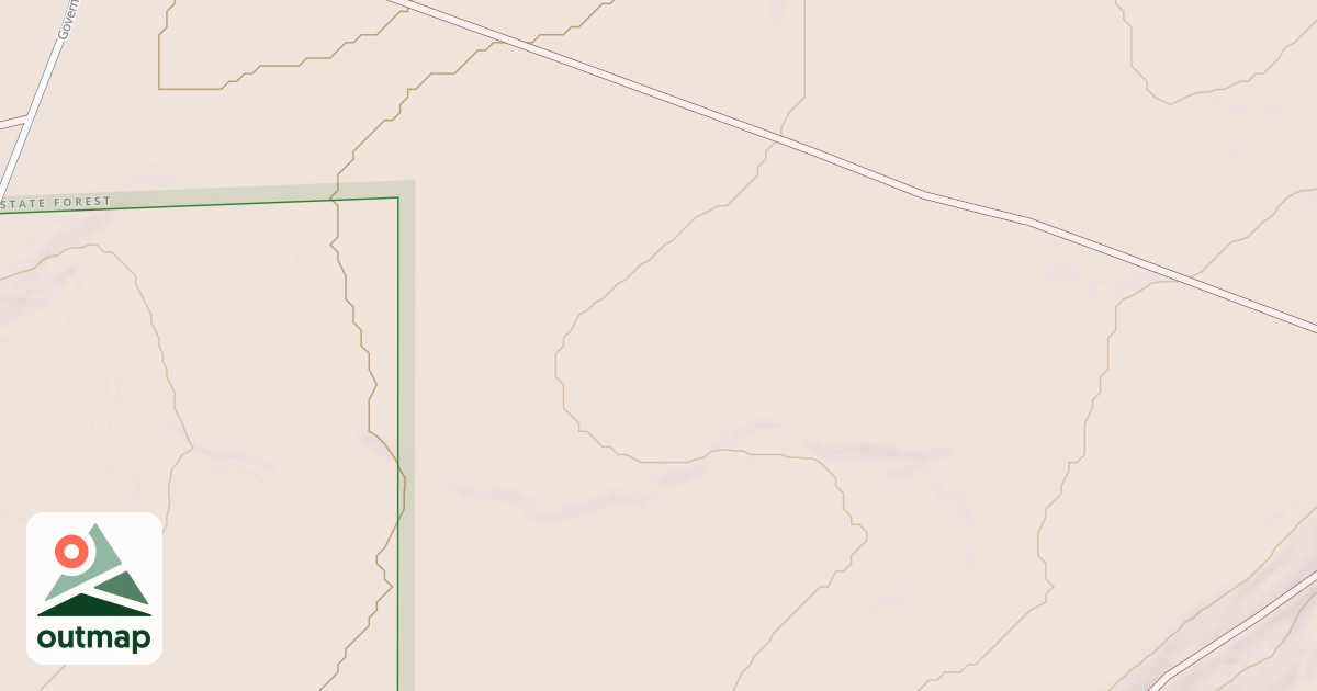 Map of Armenia Mountain Snowmobile Trails