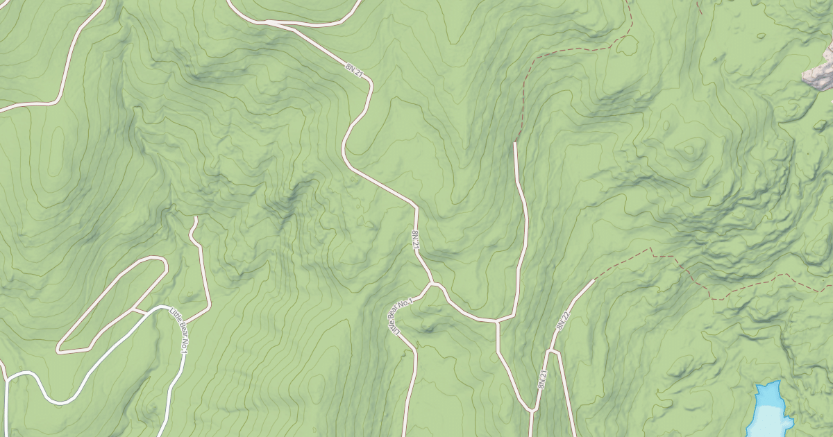 Map preview of SUGAR PINE TIE