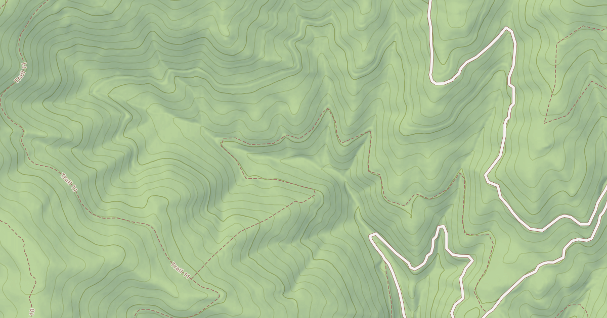 Map preview of USFS Motor Vehicle Use Map Trails 10545