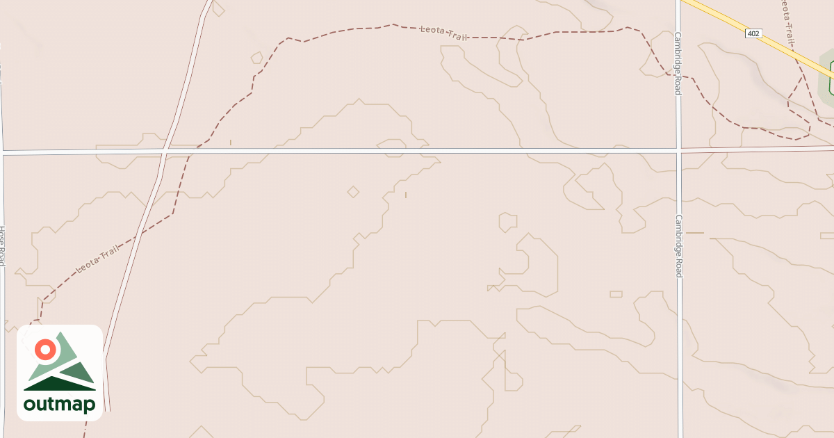 Map of Leota Trail