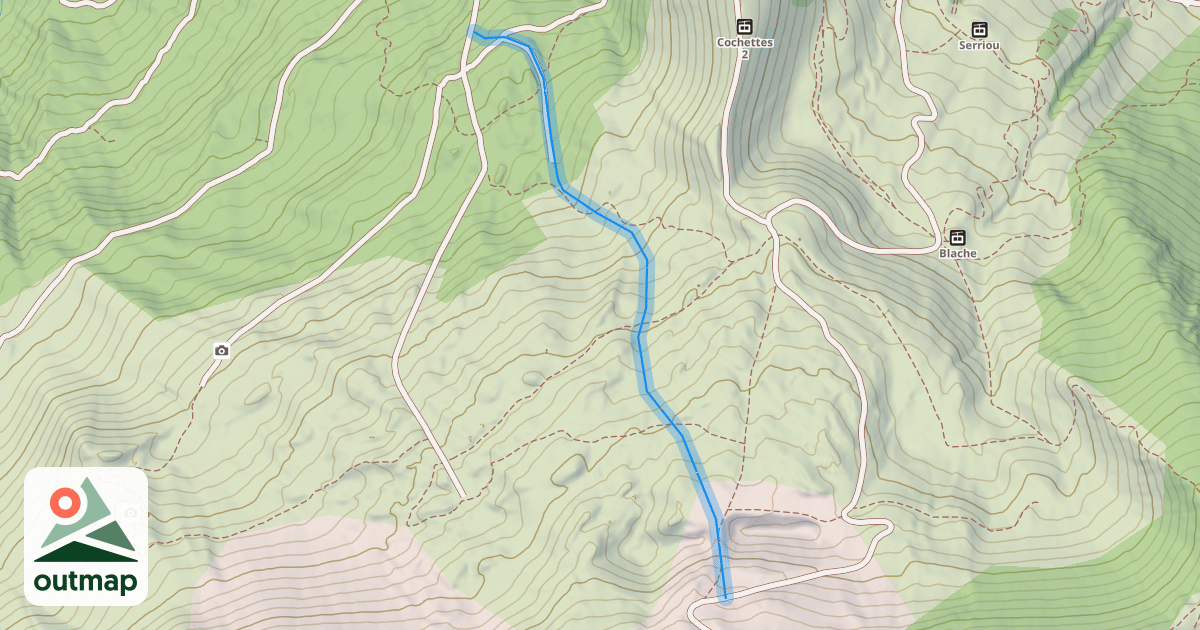 Map of Blanche