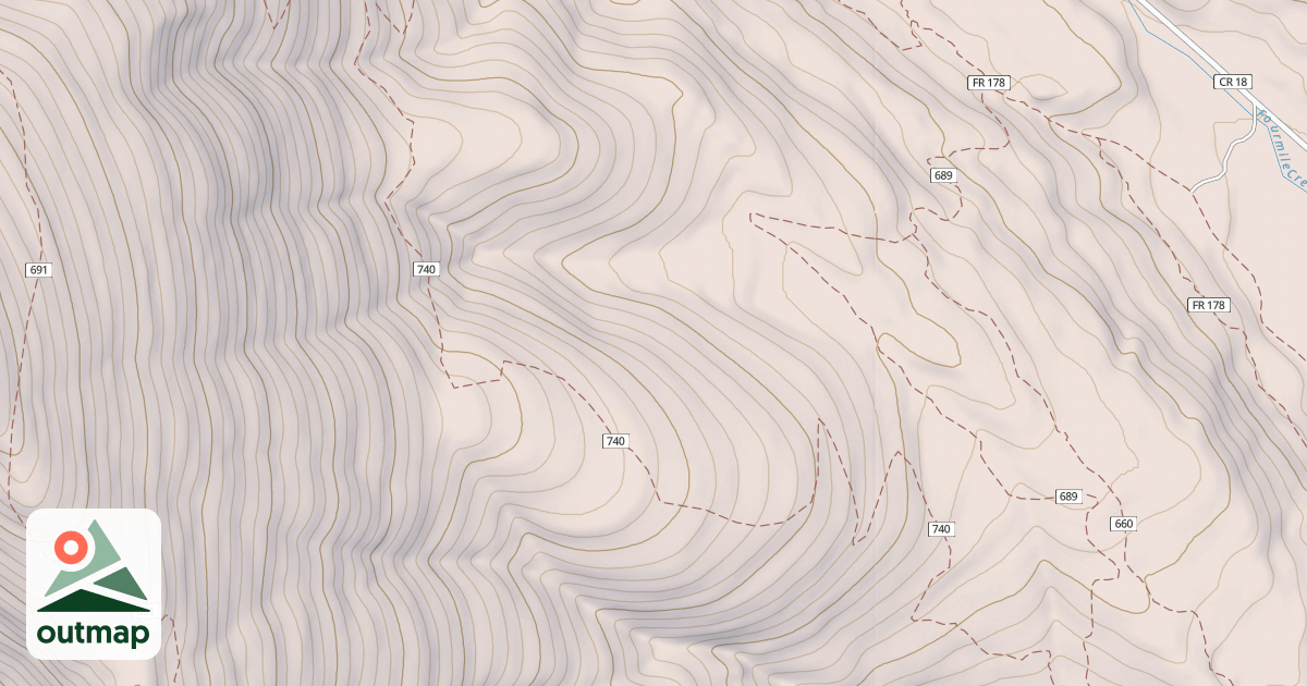 Map of Sheep Mnt Interconnect