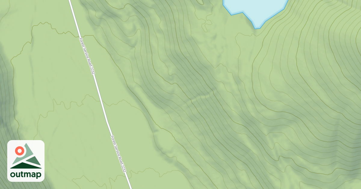 Map of ELK LAKE