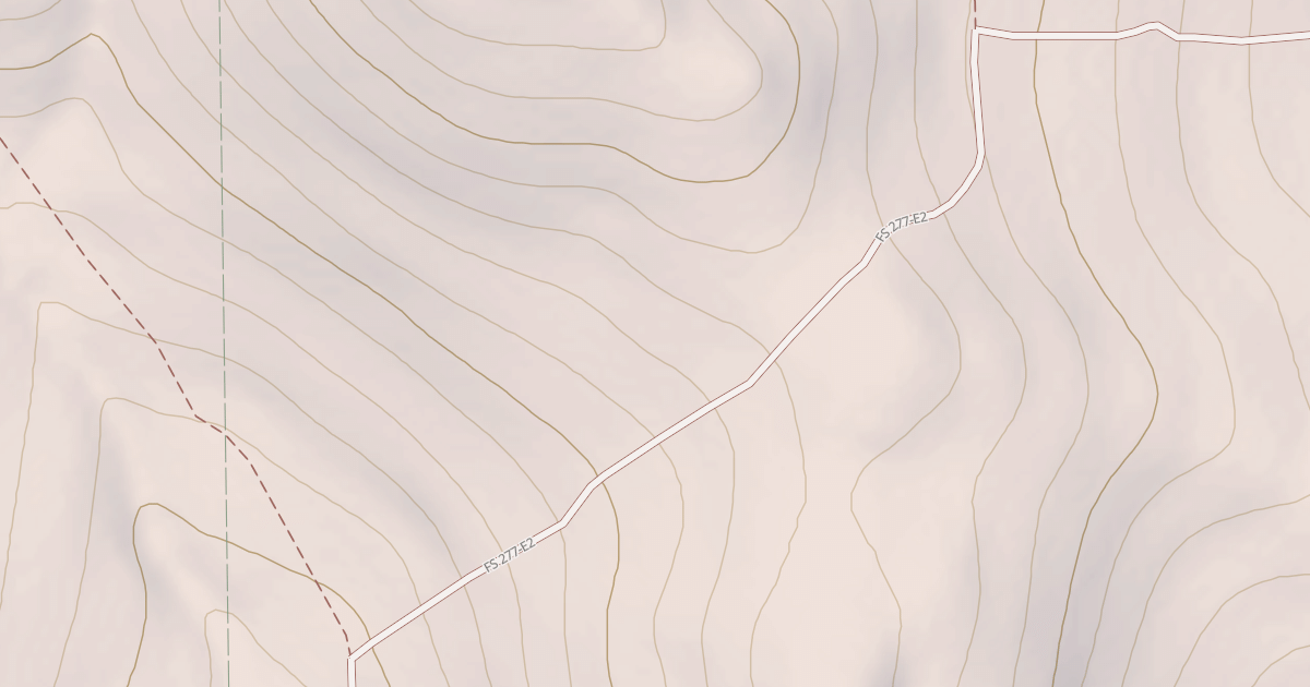 Map preview of SO. FK. MUDDY LAKE LOOP