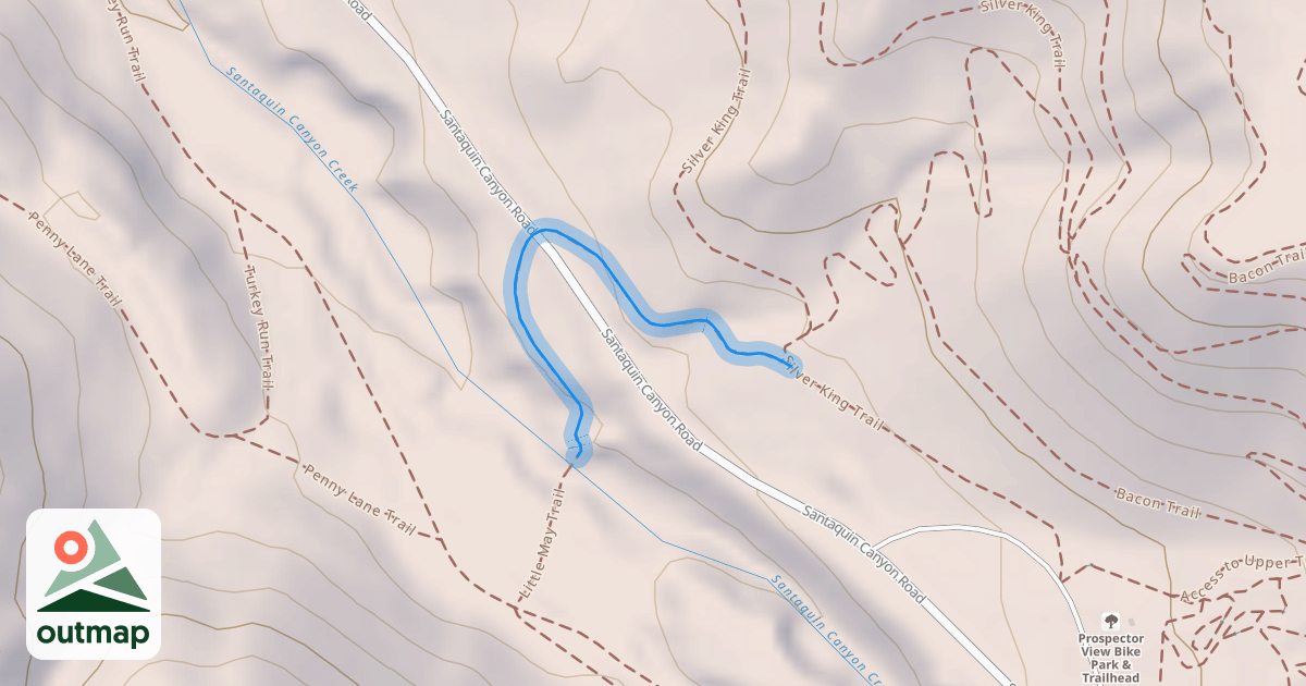 Map of Little May Trail