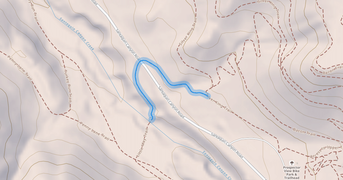 Map preview of Little May Trail