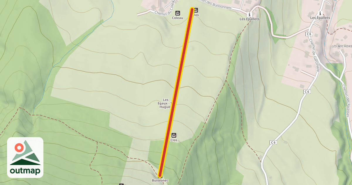 Map of Buissonet