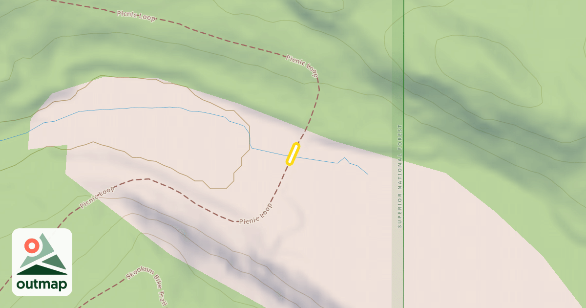 Map of Picnic Loop