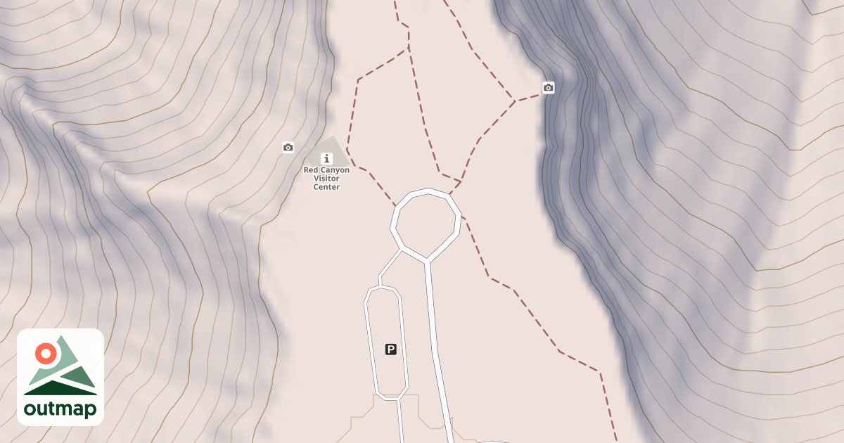 Map of RED CANYON V C