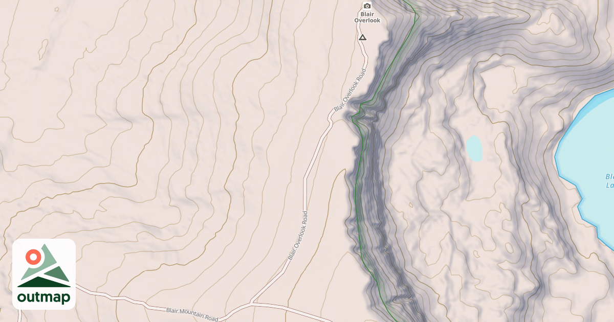 Map of BLAIR OVERLOOK