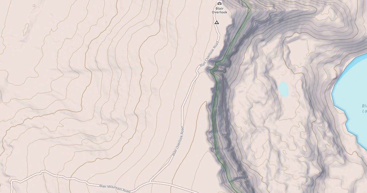 Map preview of BLAIR OVERLOOK