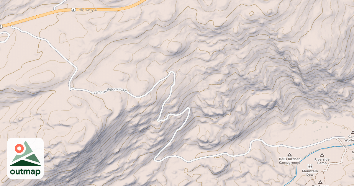 Map of USFS National Forest System Roads {6013013D-A6E3-4096-9BC9-EF38542B3C6B}