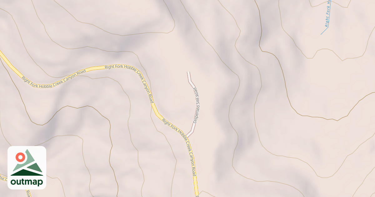 Map of DISPERSED SITE