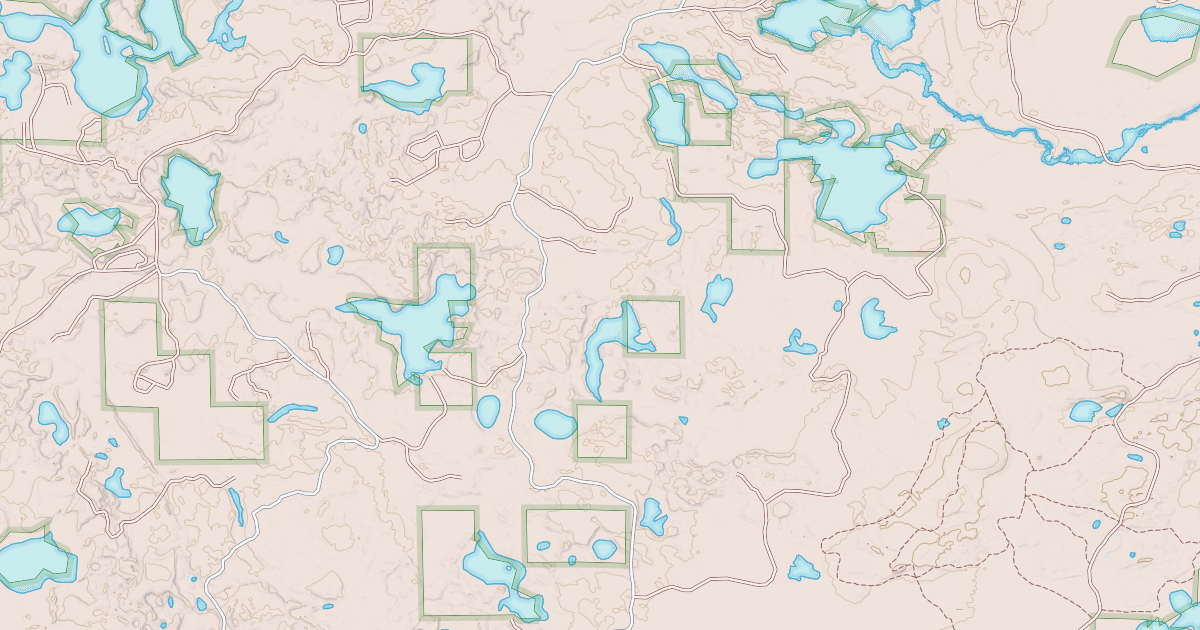 Map preview of GANDER LAKE