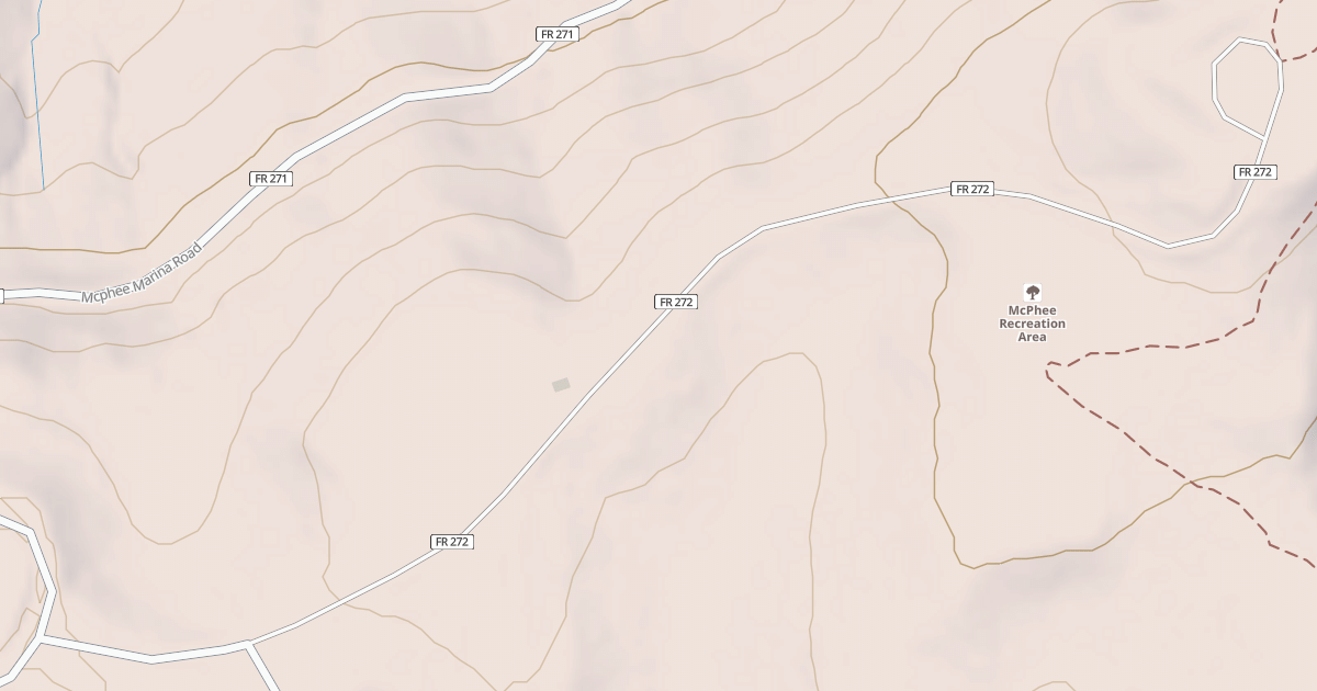 Map preview of MCPHEE OVERLOOK