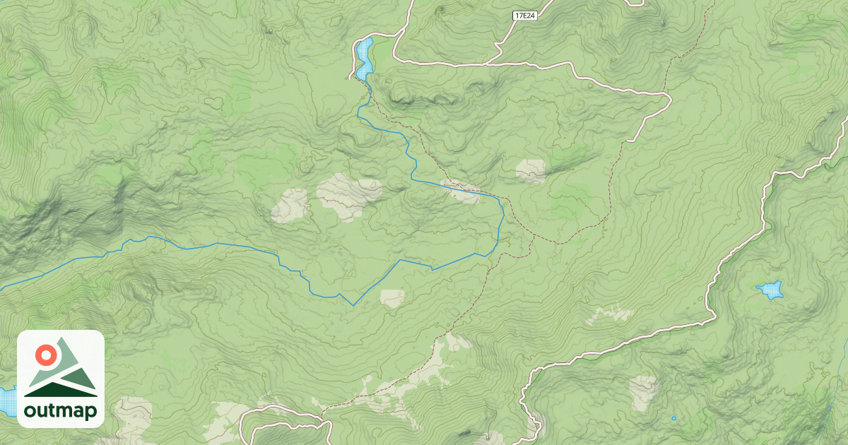 Map of LONG VALLEY