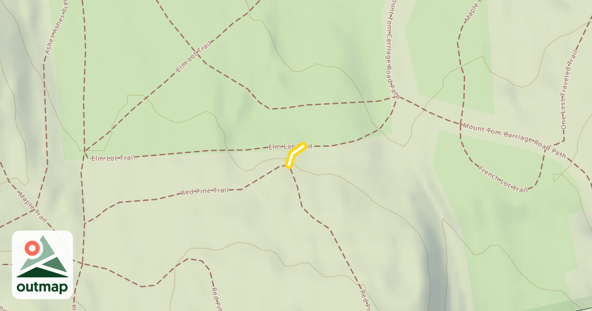 Map of Red Pine Trail