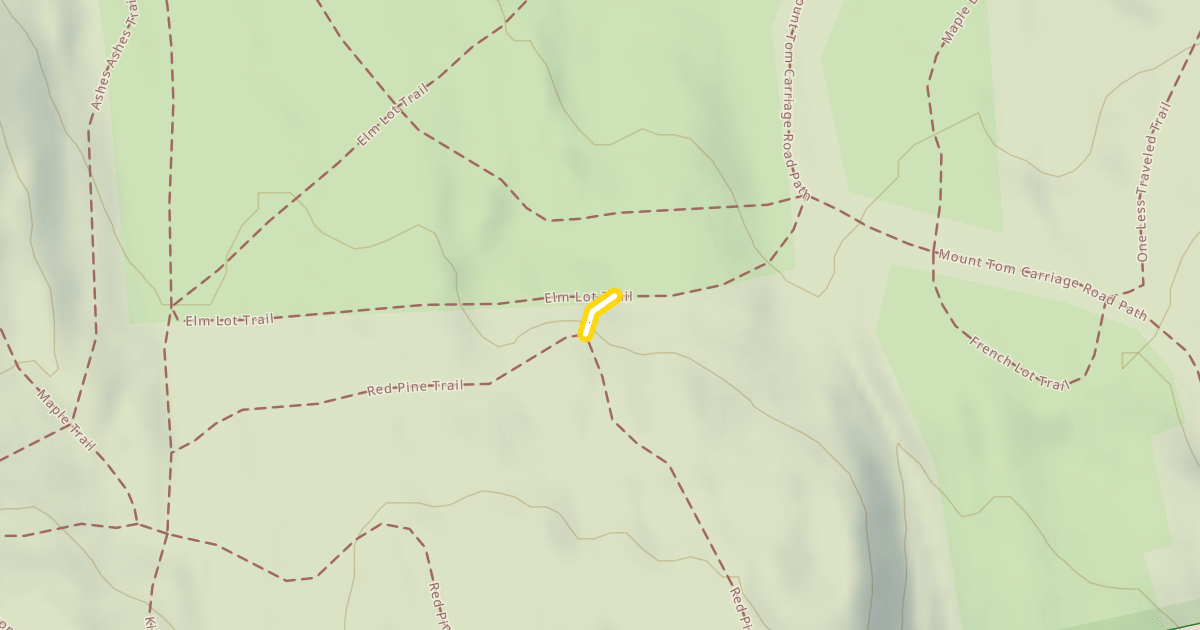 Map preview of Red Pine Trail