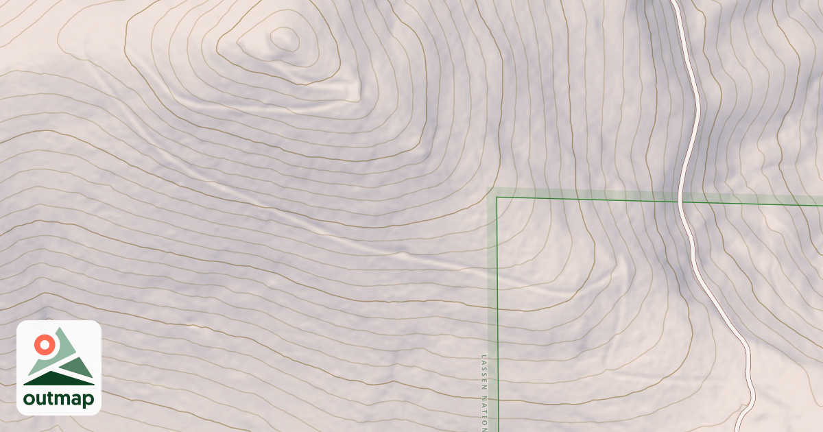 Map of CLOVER MTN