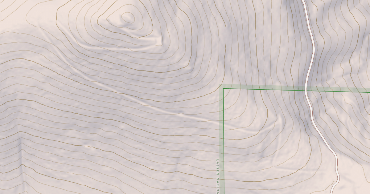 Map preview of CLOVER MTN
