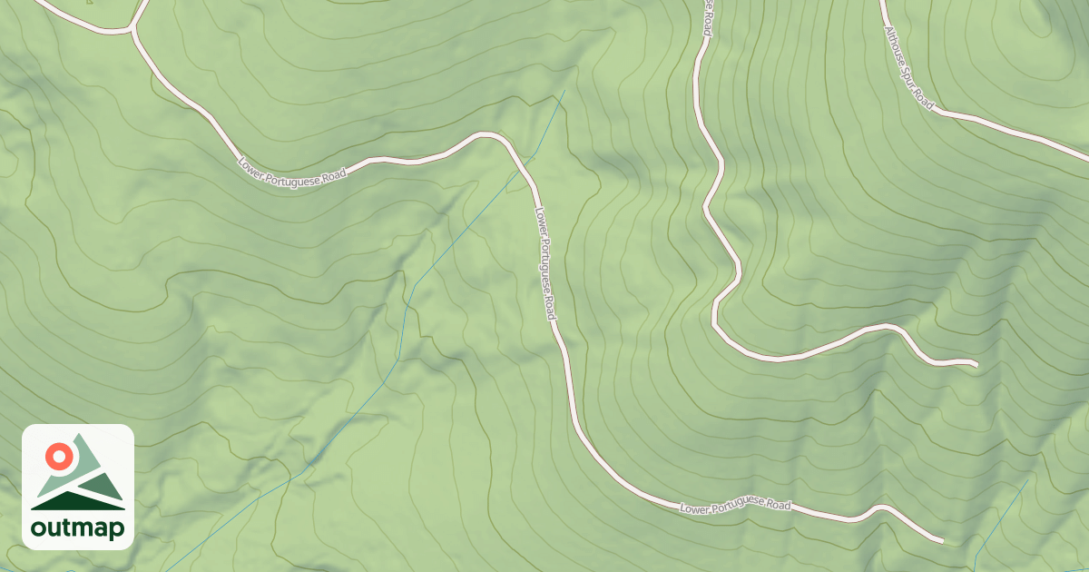 Map of LOWER PORTUGUESE