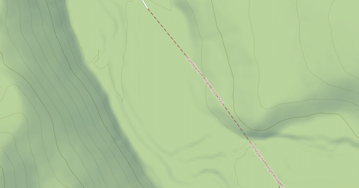 Map preview of HAWES RUN