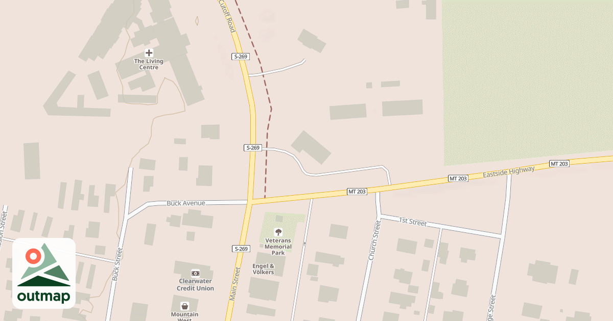 Map of (FDR) STEVENSVILLE RANGER STA