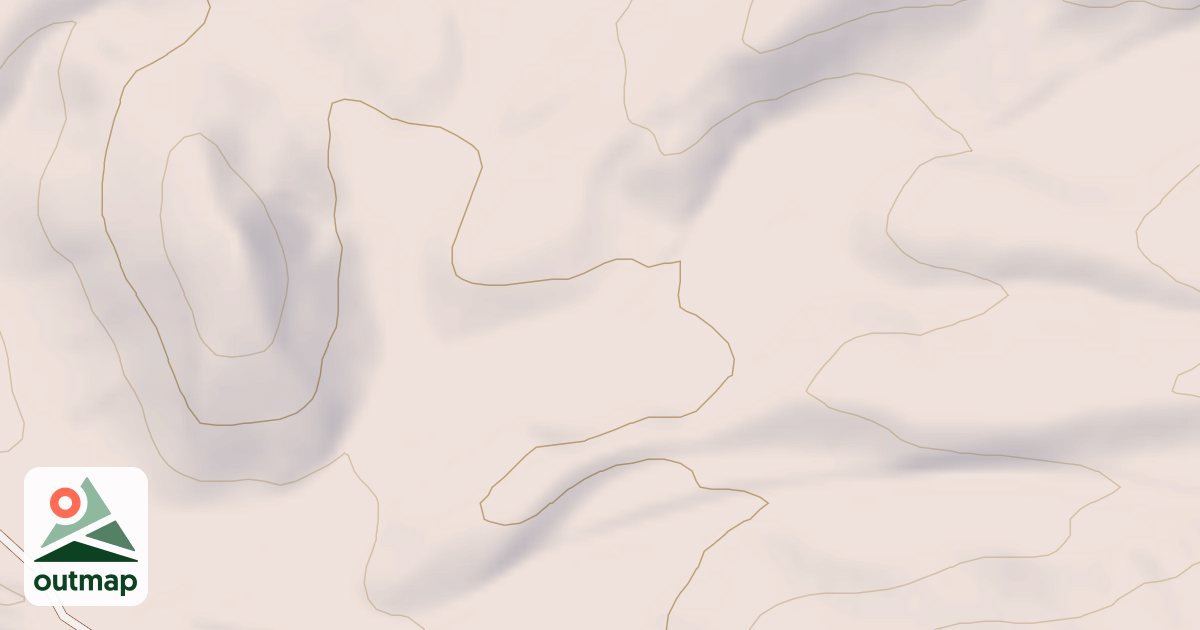 Map of Shoshone Ohv Trail System - Redrock Trailhead