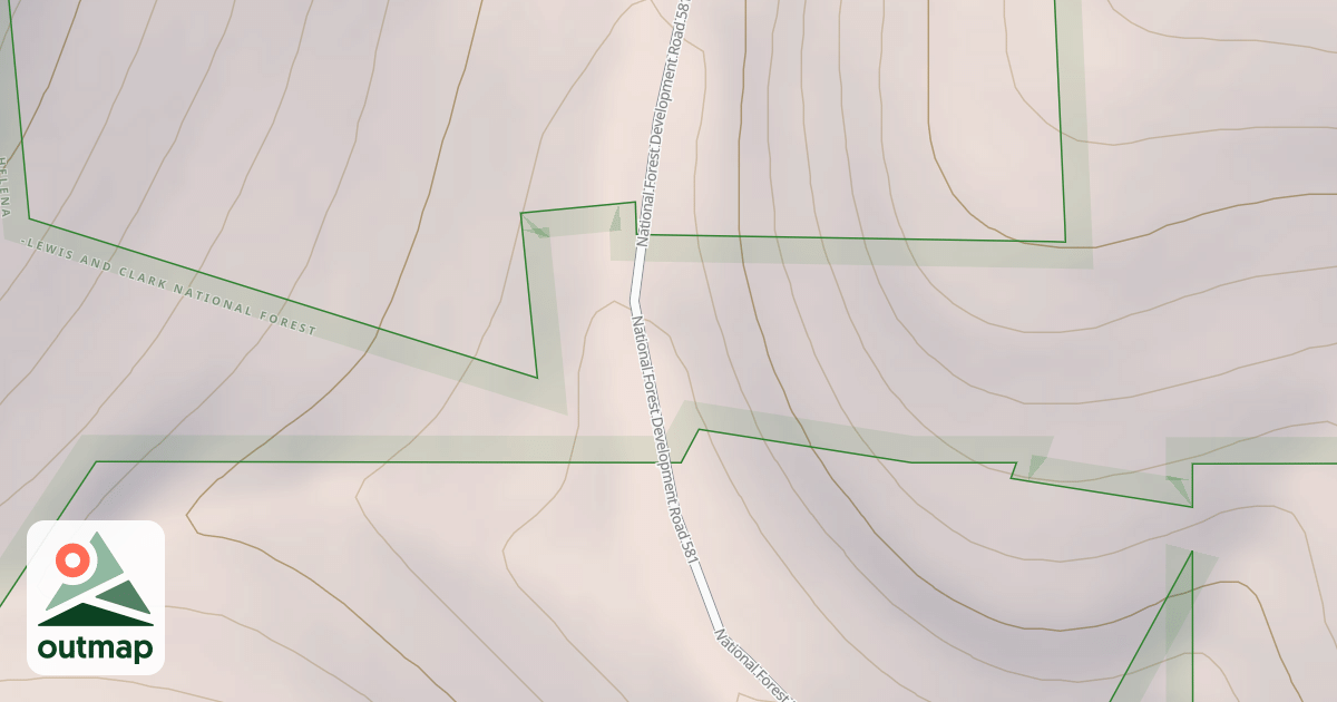 Map of CASTLE CHECKERBOARD