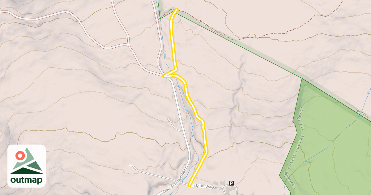 Map of 62. Windy Hill Trail