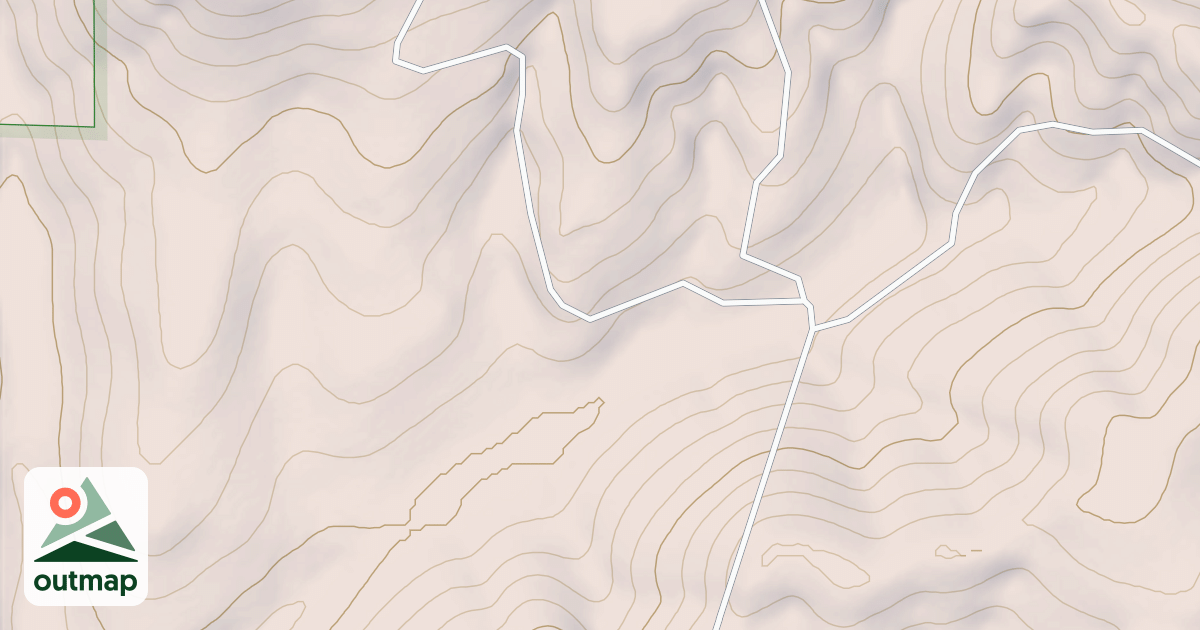 Map of DRY FORK D