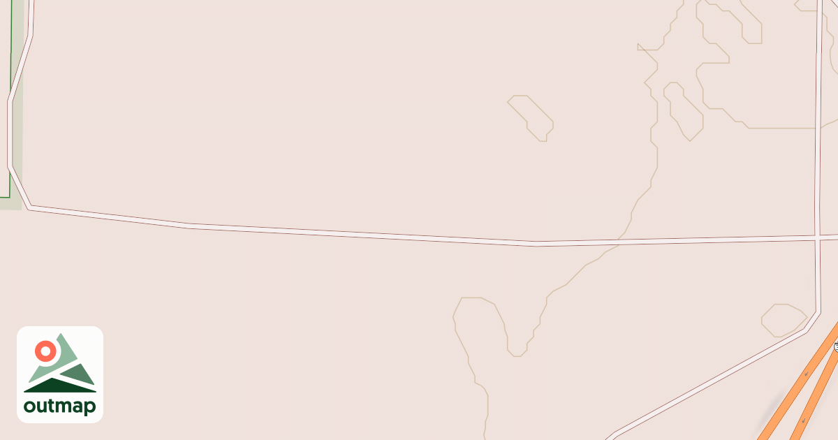 Map of General C.C. Andrews State Forest Trails