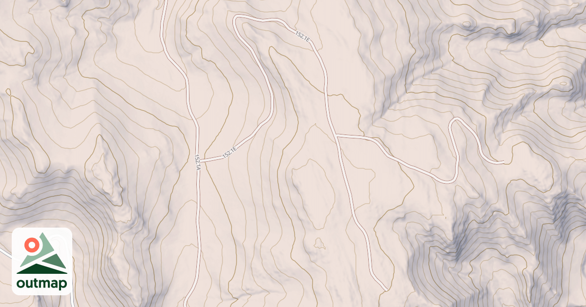 Map of ESTES CREEK BR 1E