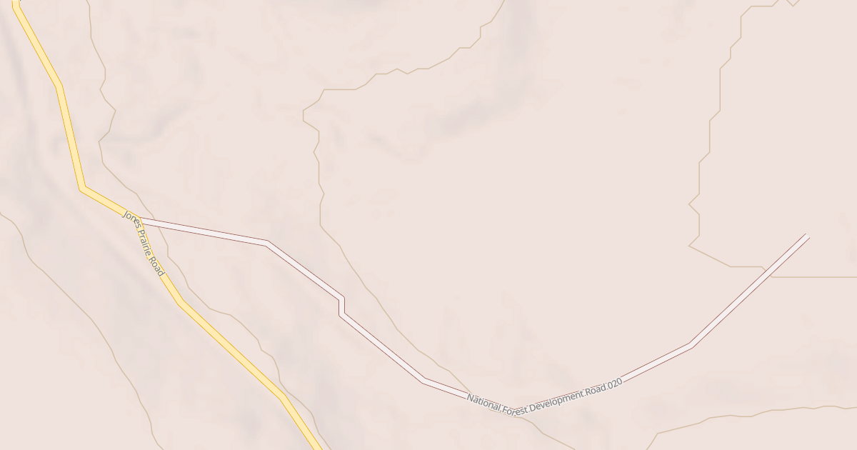 Map preview of USFS National Forest System Roads {D33E6466-DE49-48D0-9B62-14D375D29866}