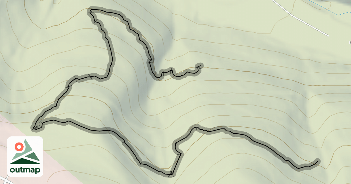 Map of LSHT - Hunter Spur