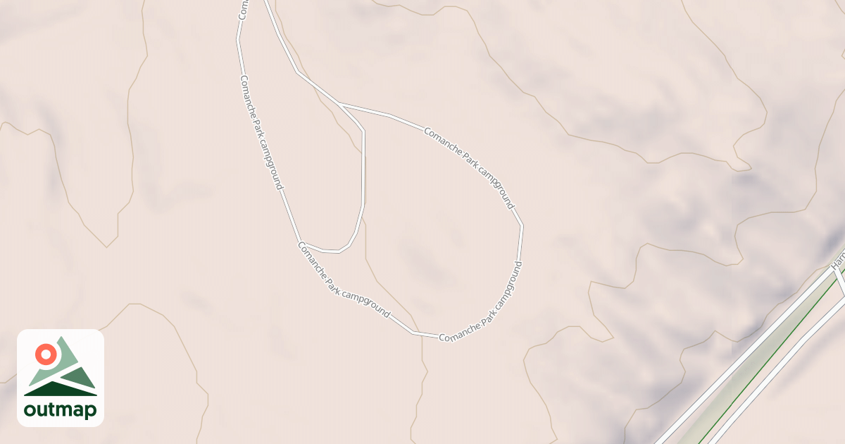 Map of COMANCHE LOOP 1A