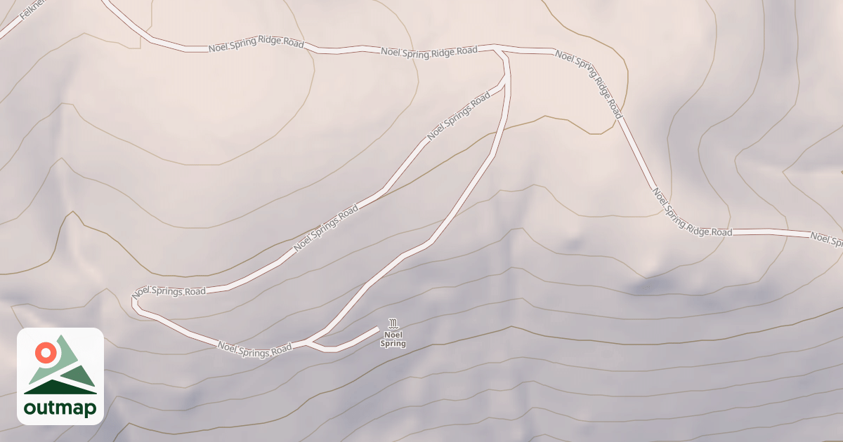 Map of NOEL SPRINGS