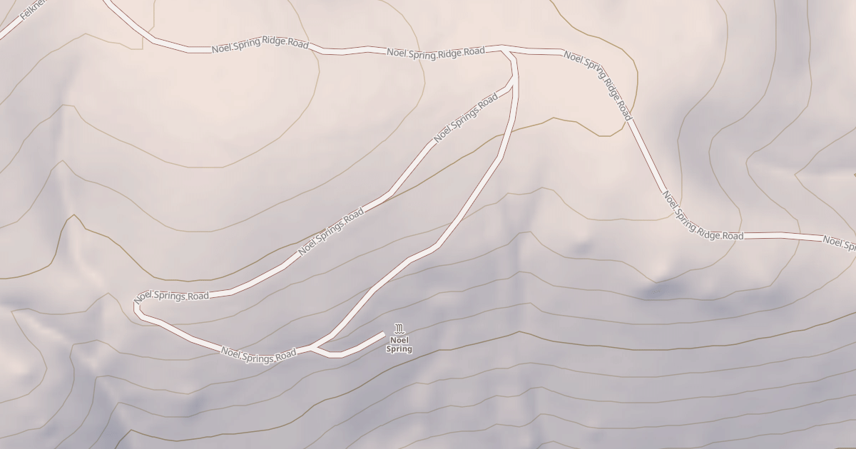 Map preview of NOEL SPRINGS