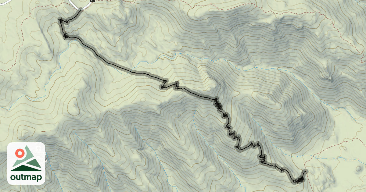 Map of Corona de Loma Trail